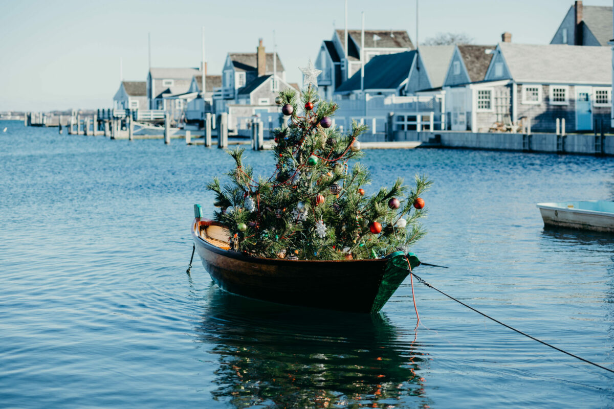 The Happy Luxury of the Nantucket Christmas Stroll Dandelion Chandelier
