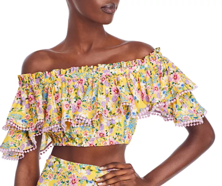 luxury chic crop tops Summer